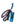 Bag charm - Blue