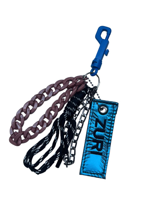 Bag charm - Blue