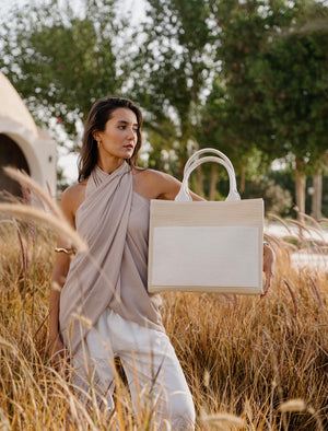 Zuri Tote - Beige