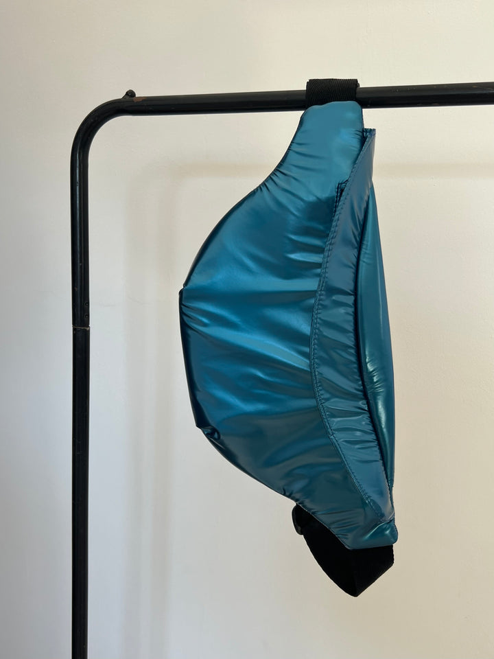 Fanny pack Metallic blue