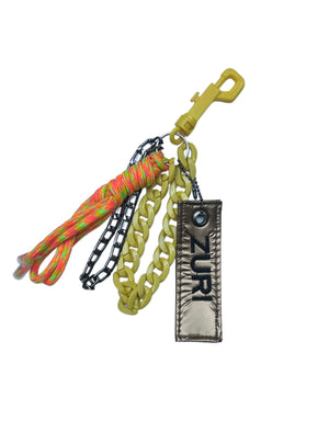 Bag charm - Gold x Yellow