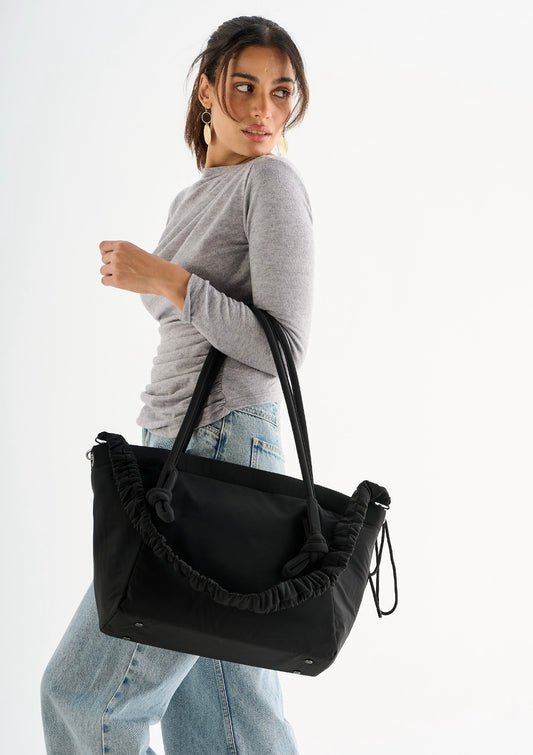 Via Tote - Black