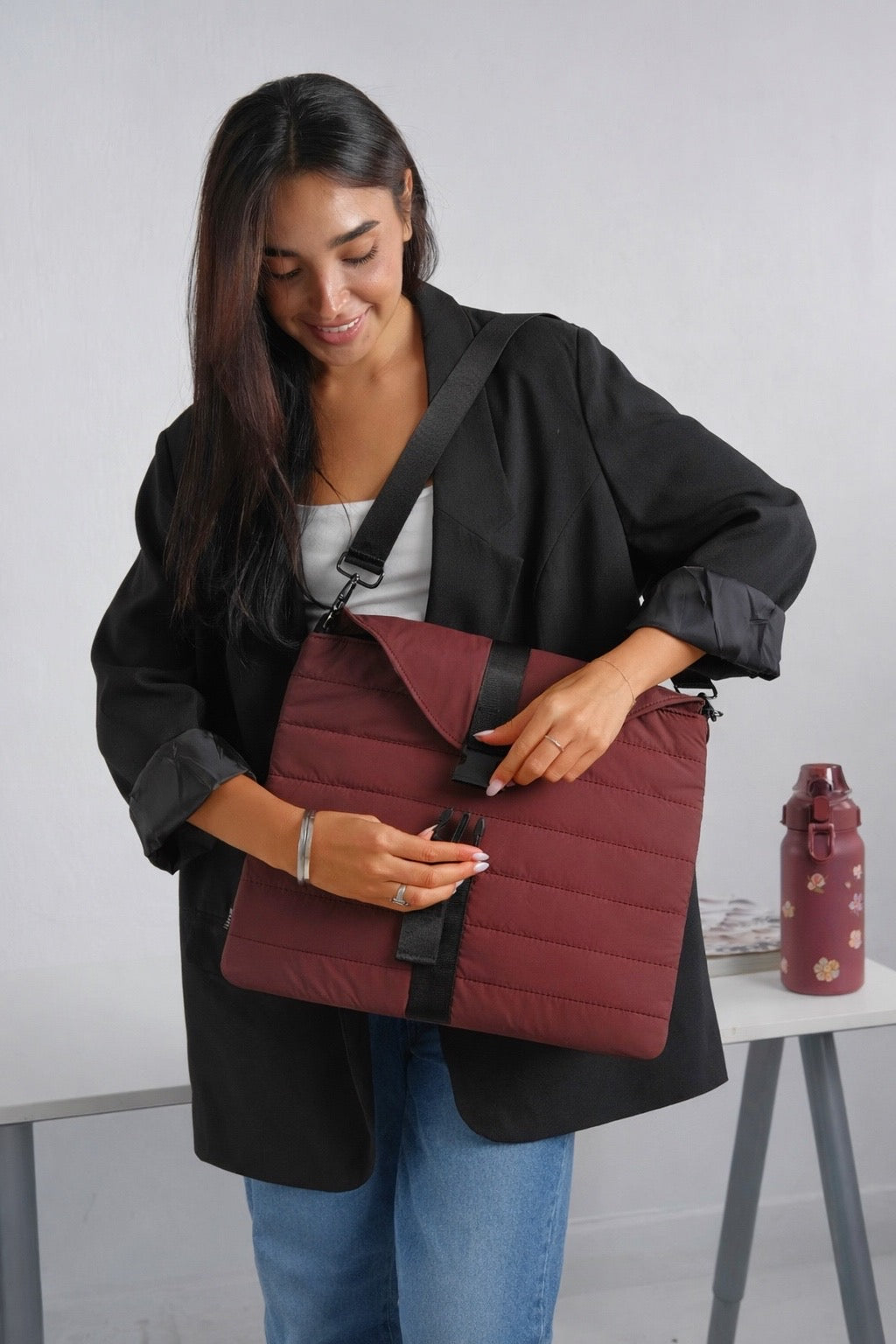 Laptop bag - Burgundy