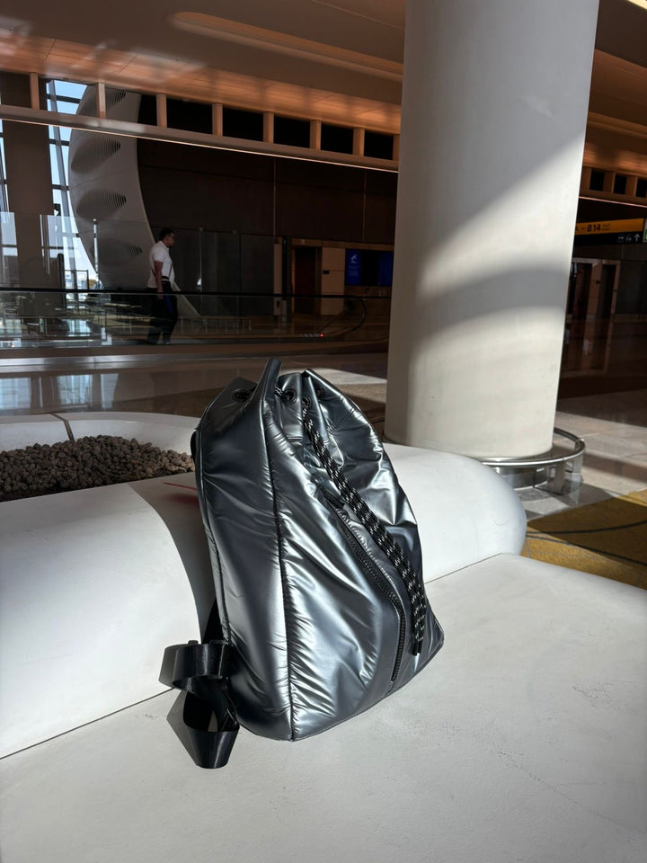 Ofla dark silver backpack