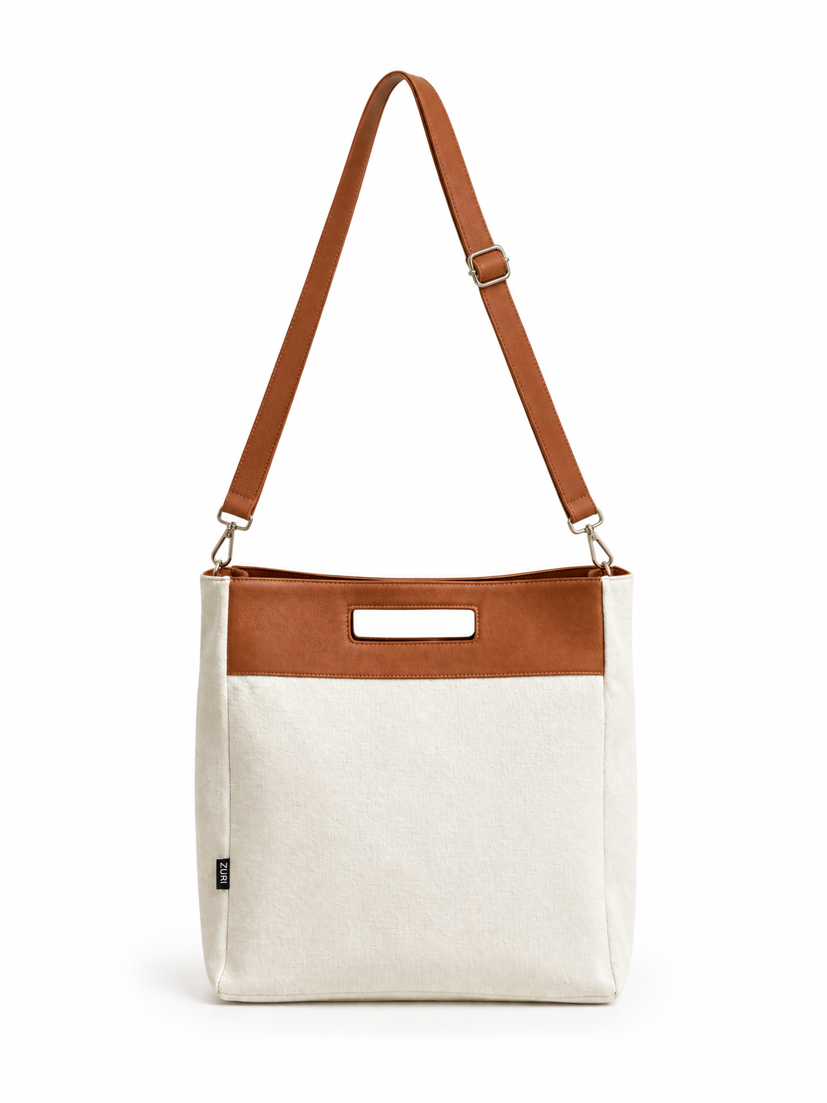 Kendi tote with shoulder strap - Off white