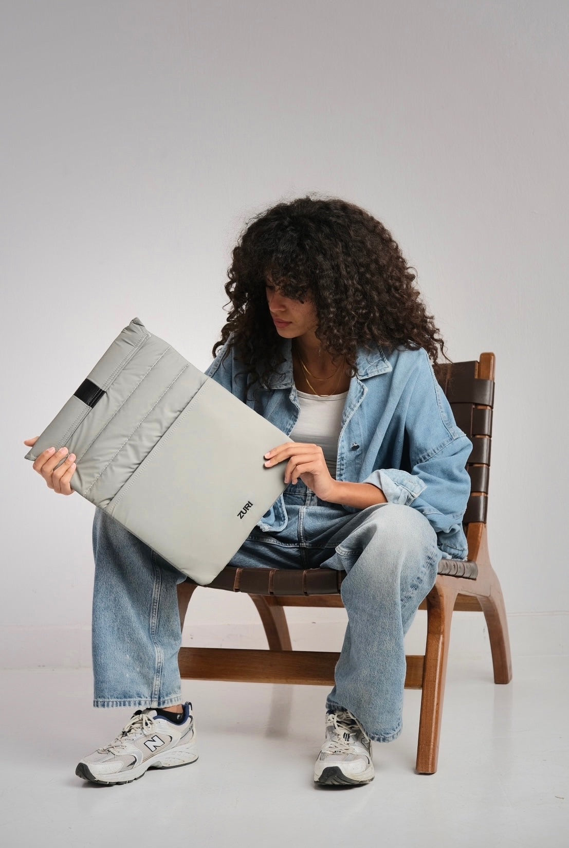 Laptop sleeve - Light Grey