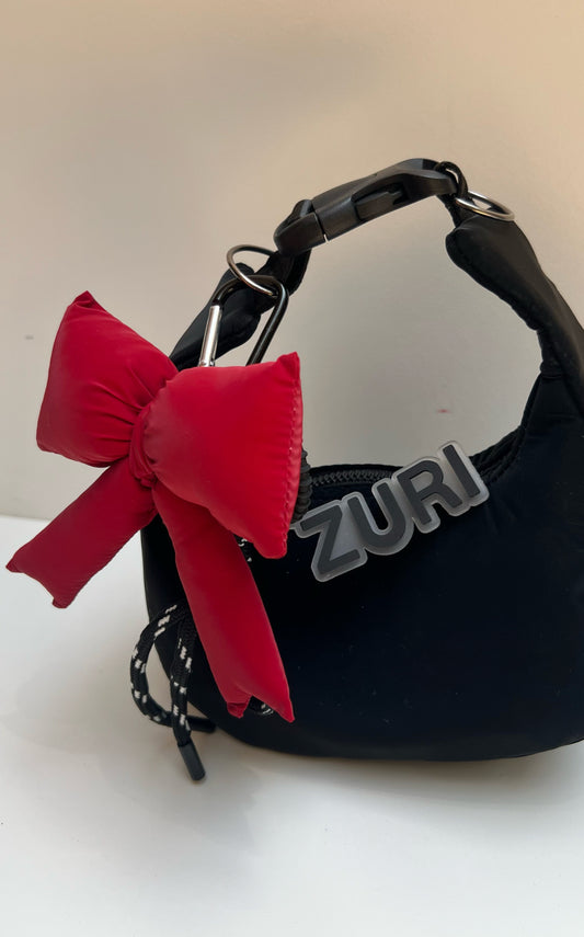 Ribbon charm - Red