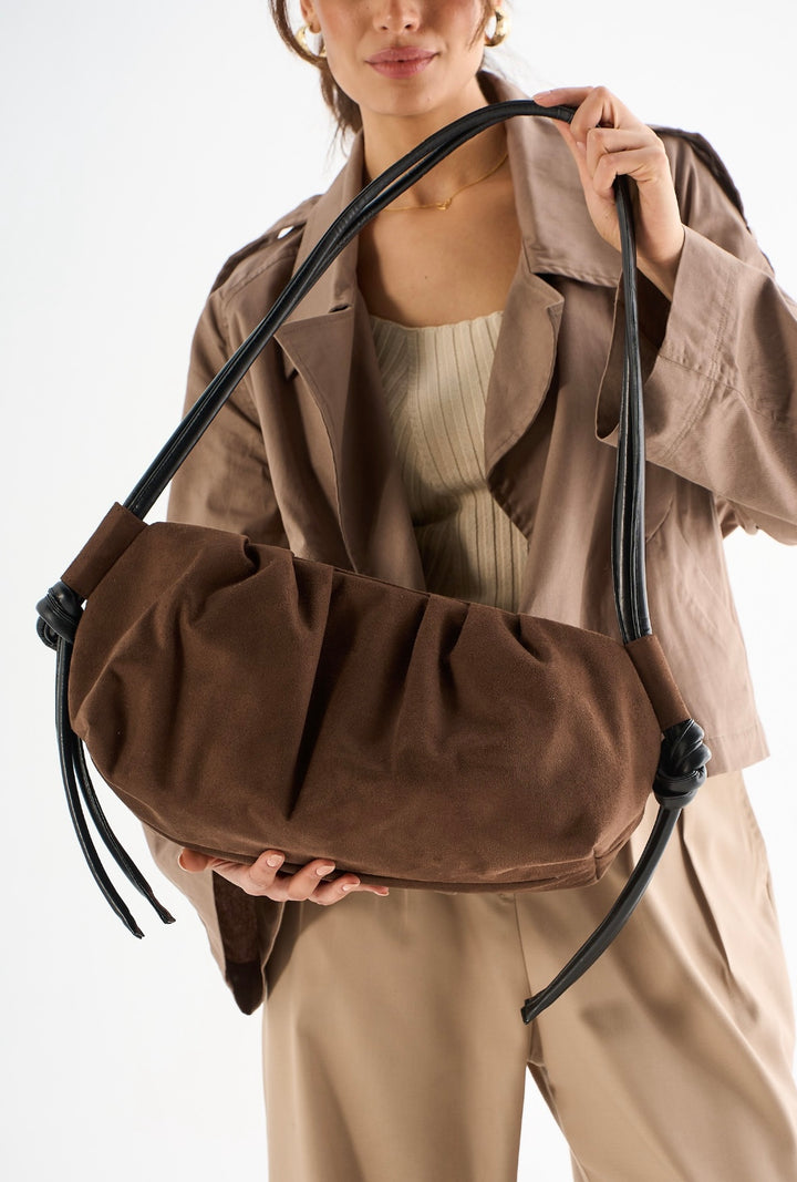Sling - Brown Suede