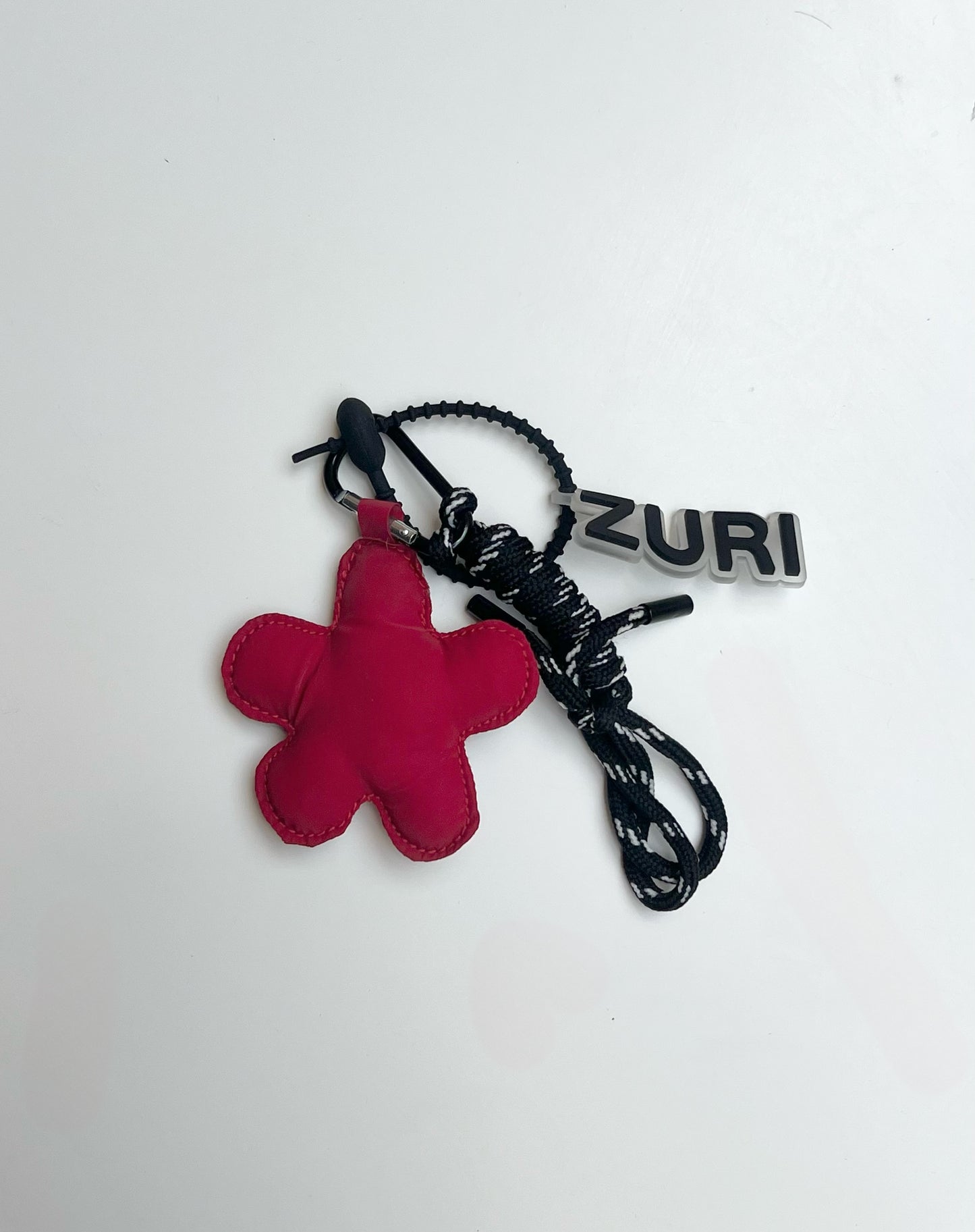 Flower charm - Red