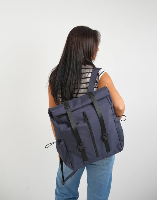 Voyage Backpack- Navy blue