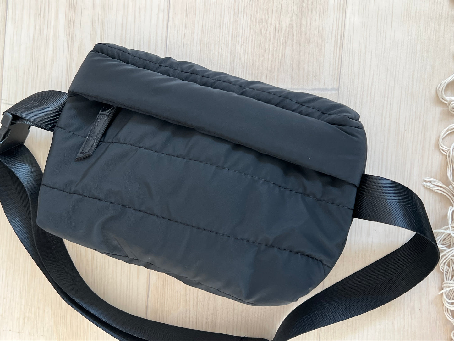 QUAD BLACK WAIST BAG