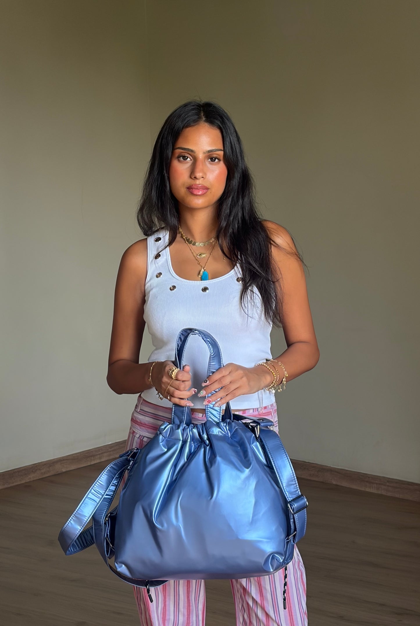 Crossover Medium - Metallic baby blue