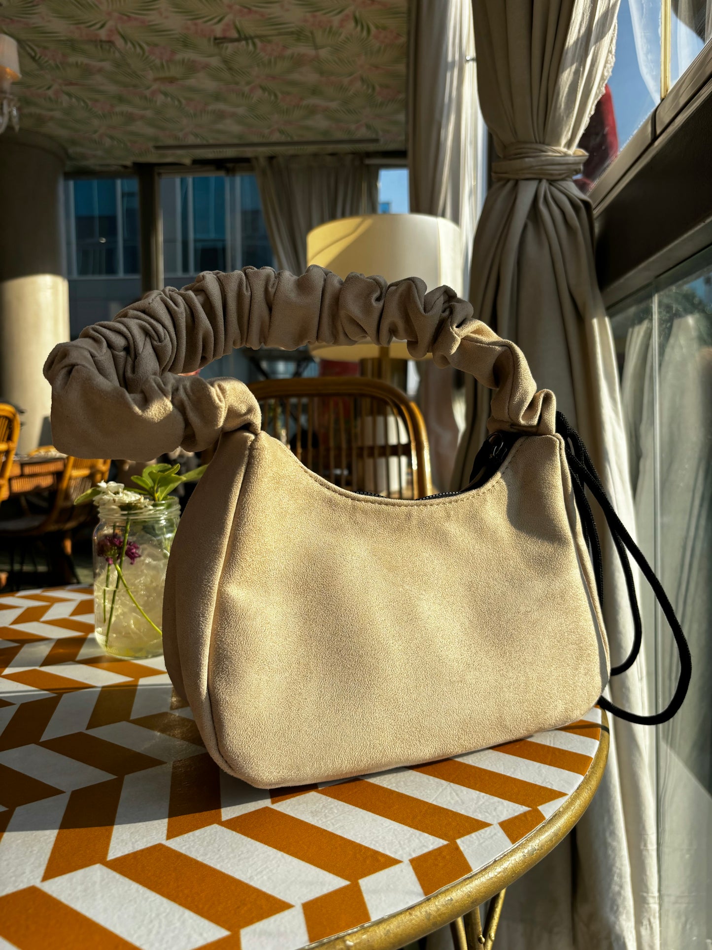 Eclipse Duo Small- Suede beige