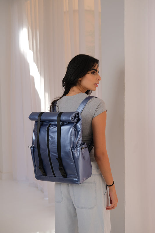 Voyage Backpack- Baby blue