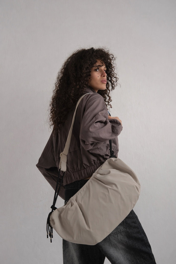 Large string bag - Beige