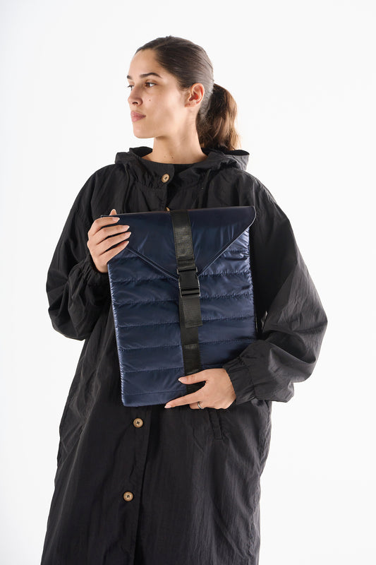 Laptop sleeve - Metallic Navy