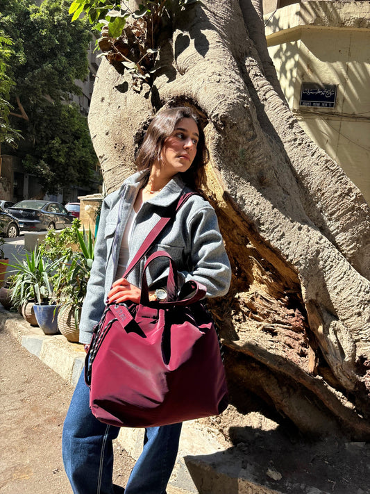 Crossover bag- Burgundy