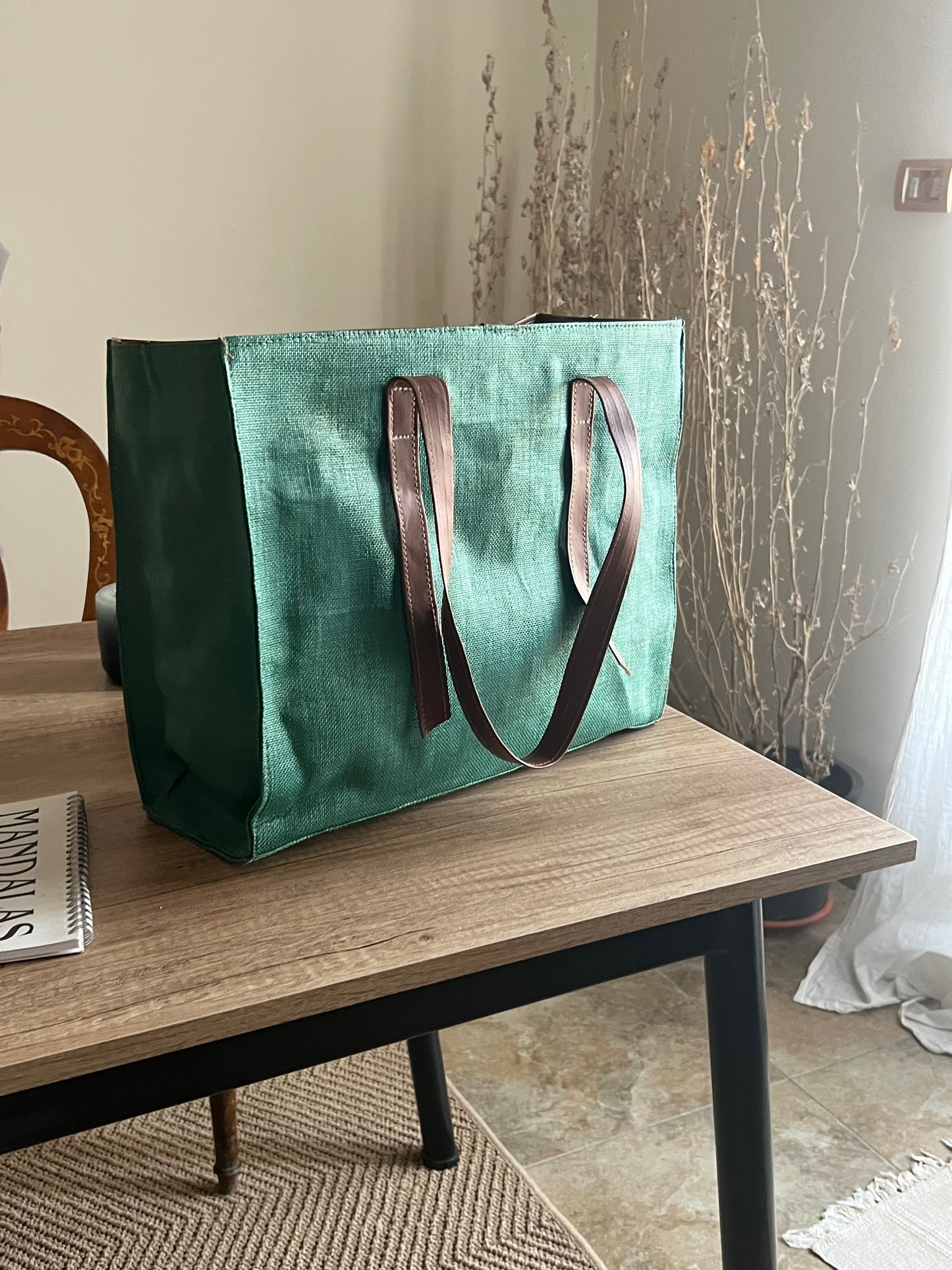 Green Tote Bag